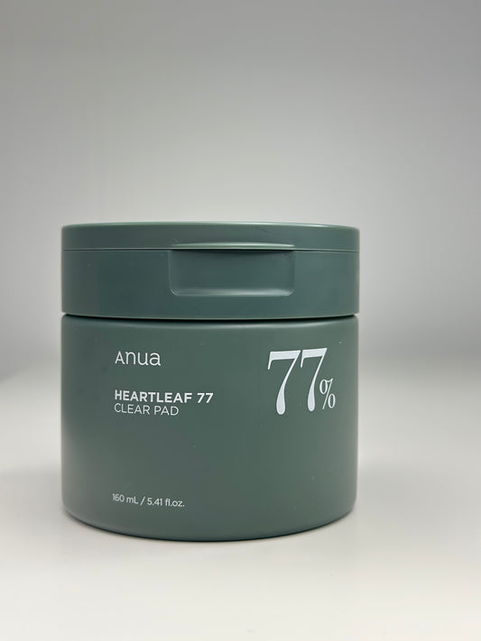 Anua Heart Leaf 77% Toner Clear Pad