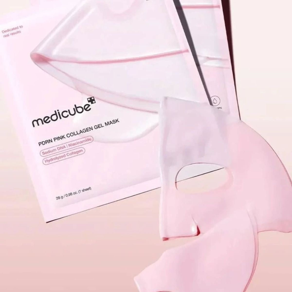 Caja 4 unidades PDRN PINK COLLAGEN GEL MASK